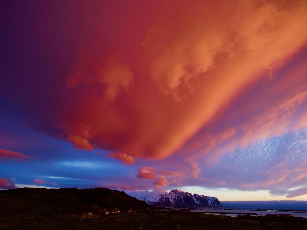 Seaside View Lofoten Bostad Exterior foto
